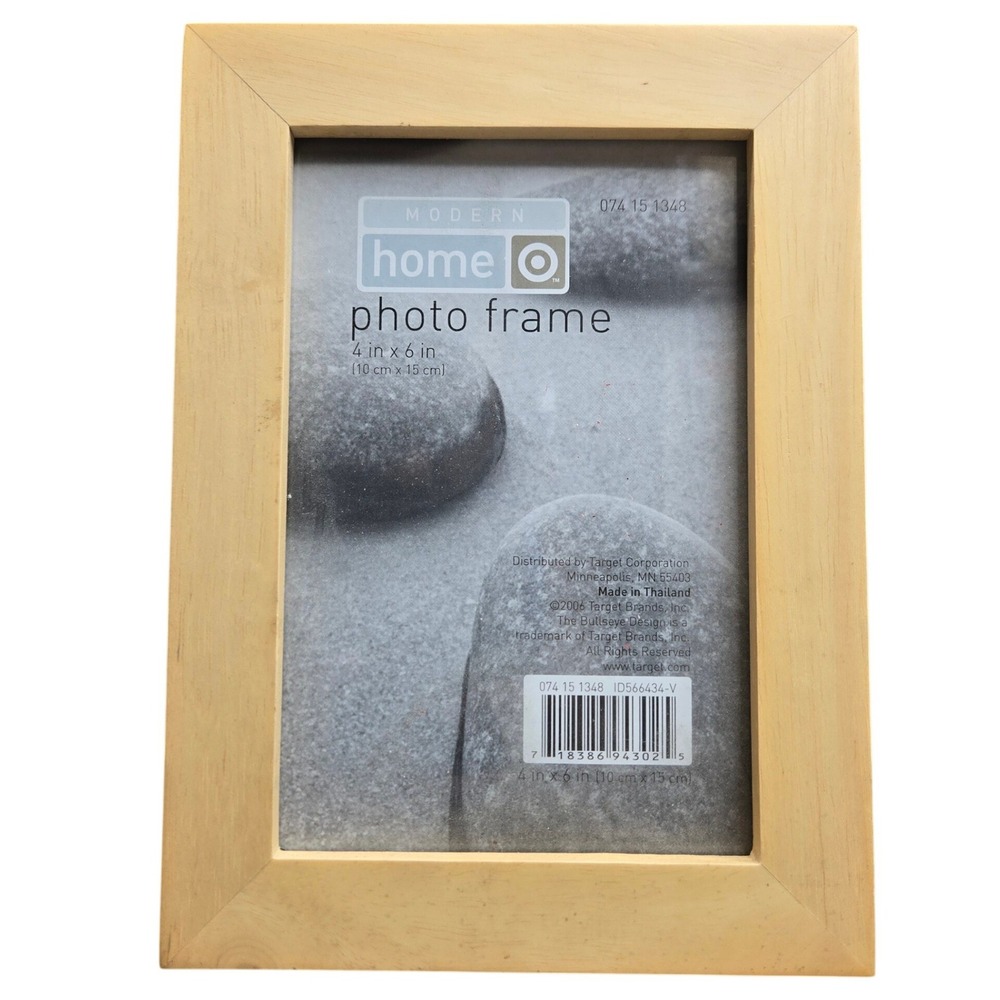 Target Modern Home 4x6 Natural Light Wood Photo Picture Frame Tabletop Hanging